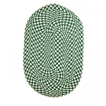 Green Nylon Oval Area Rug 3' X 2' Renovator's Supply. Fixed Price $71.99.
