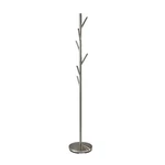 Evergreen Coat Rack With Brushed Steel Finish Space-saving Entryway Organiz.... Fixed Price $104.78.
