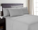 Bed Sheet Set, 1800 Hand Feel, 4 Piece. Fast Us Shipper. Proudly Female Owned. Fixed Price $29.95.