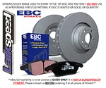 Ebc Front Brake Discs & Ultimax Pads Ford Scorpio 2.0 Saloon (94 00). Fixed Price $195.81.