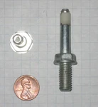Shepherd Caster Threaded Stem Fastener #37-SATELLITE, 3/8"-16 Thread, 3/4" L.. Fixed Price $9.95.
