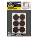 Scotch Round Felt Pads SP824-NA, Brown, 1.5 In. Fixed Price $18.01.