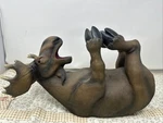 Wine Bottle Holder Moose River's Edge Man Cave Bar Cabin Lodge. Fixed Price $25.00.