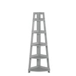 Riverridge Home Kids 5-TIER Corner Ladder Shelf Gray. Fixed Price $138.08.
