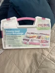 New Darice 2025-288 Double-sided Clear Plastic Craft Tote Organizer. Fixed Price $9.99.