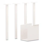Hon Coze Table Legs, 5.75 X 28, Designer White, 4/PACK. Fixed Price $182.25.