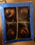 Mcm Shepherd Casters Planet Set Of 4 Wheels Carpets Red Copper Vtg Rare 2" 300LB. Fixed Price $99.99.