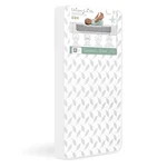 Premium 2-IN-1 Breathable Crib & Toddler Mattress, 51.5"X27.5", 132 Coils. Fixed Price $106.99.