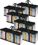 Stock Your Home Storage Bags (set Of 6) Media Organizer For Dvds, Cds,. Fixed Price $36.99.