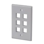 Keystone Wall Plate Six Way Strong Shock Resistant Smooth Finish Abs Body. Fixed Price $16.49.