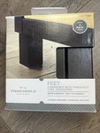 Threshold Wood Laminate Feet For Cube Organizers Brown 2 Pack New. Fixed Price $24.99.