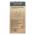 Cosco Trusted Solutions Commercial Fabric Xl Folding Chair, Grey, 4-PACK. Fixed Price $80.69.