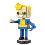 Brickheadz Fallout Guy, Creative Building Blocks MOC7172 Kit (141 Pcs) Leg.o. Fixed Price $10.75.