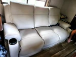 Fits 2020 Forest River Georgetown 378XL Custom Made Leatherette Sofa Couch Overs. Fixed Price $575.00.