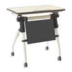 ECR4KIDS Nesting Student Desk Portable Maple/grey Same Packaging. Fixed Price $50.00.