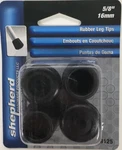 Shepherd 9125 5/8-INCH Rubber Leg Tips, Black, 4-PACK. Fixed Price $9.66.