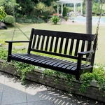 Cambridge Casual Solid Wood Bentley Porch Swing Black. Fixed Price $298.14.