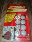 Super Sliders Furniture Any Surface Gliders Casters 1'IN Pack Of 8. Fixed Price $5.99.