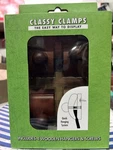 Classy Clamps Wooden Quilt Hangers & Screws - Dark Small Up To 1/4". Fixed Price $18.99.