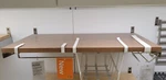 Ikea Kungsfors Shelf Wall Suspension Rail Ash Veneer 23 5/8" New. Fixed Price $64.35.