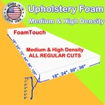 Upholstery Seat Cushion Replacement Sheets Variety Regular Cut By Foamtouch. Fixed Price $57.99.
