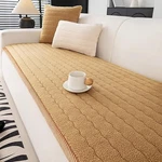 Ultra-soft Plush Sofa Cover, Non-slip Pad Furniture Protector. Fixed Price $35.99.