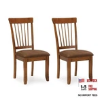 Signature Design By Ashley Berringer Dining Chairs Set Of 2, Light Brown. Fixed Price $161.33.