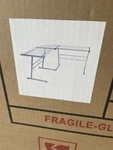 Glass Top Computer Desk. Fixed Price $66.01.