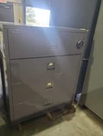 Fireking Rated 4 Drawer Lateral File Cabinet - Keypad Lock And Code. Fixed Price $1000.00.