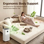 79" Futon Sofa Bed Frame Convertible Floor Modular Couch For Living Room. Fixed Price $279.99.
