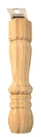 Waddell 9 Inch Wood Furniture Leg, Unfinished Turned Design Table Or Cabinet Sup. Fixed Price $14.99.