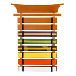 Kidkraft Martial Arts Wooden Holder Hanging Display For 8 Belts. Fixed Price $31.86.