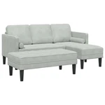 Sofa Set With Cushion Polyester Indoor Seating Modular Furniture Lounge Vidaxl. Fixed Price $364.99.