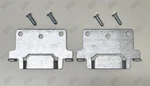 Ikea Bed Frame Mounting Plate W/ Screws # 116791, 110789 (pack Of 2) Usa Shipped. Fixed Price $12.99.