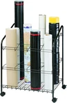 Alvin Model WRF55 Wire Bin File, 12 Slots, X Inches Black Rolled Maps. Fixed Price $48.00.