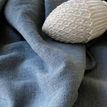 Rare Antique Organic Hemp Linen Hand Woven Homespun Nubby Fabric Mattress Cover. Fixed Price $420.00.