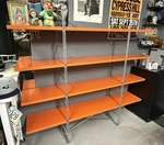 Vintage Ikea Enetri Shelf By Niels Gammelgaard 16386 Shelving Unit Rare Orange. Fixed Price $1979.00.