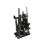 Rack Wall Mount Vertical Heavy Duty Steel Holds 6 Rifles Shotguns Displays. Fixed Price $209.99.