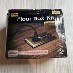 Raco Hubbell Floor Box Kit Polished Brass 6500BR-5. Fixed Price $29.99.