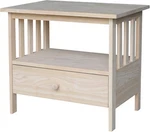 Unfinished International Concepts Mission Tv Stand - Customizable Style. Fixed Price $246.99.