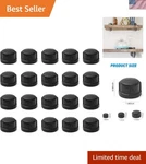 Quality Malleable Iron 1/2 Inch Pipe Caps - Perfect For Unique Shelf Designs. Fixed Price $39.99.