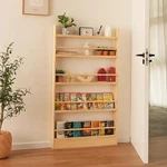 Kids 5 Tier Shelves Behind The Door Storage Wood Bookcase. Fixed Price $64.99.