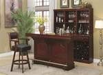 Coaster Lambert Bar Unit With Sink Cherry. Fixed Price $1099.00.