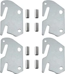 4 Pack Bed Frame Hooks, Wooden Rail Plates With Pin Brackets For Headbo. Fixed Price $12.39.