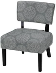 Cortesi Home Largo Damask Armless Accent Chair. Fixed Price $129.99.