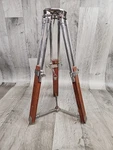 Bombay Company Sand Writer Desk Top Tripod Adjustable Wood & Chrome - Read!!!!. Fixed Price $31.99.