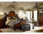 Thomasville Furniture Ernest Hemingway 7PCS King Bedroom Set. Fixed Price $17999.00.