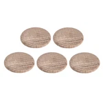 5PCS Button Plugs 1 Inch Oak Hardwood Screw Hole Furniture. Fixed Price $11.19.