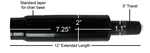 Heavy Duty Office Chair Short Gas Lift Pneumatic Cylinder 3" Stroke/travel. Fixed Price $26.99.