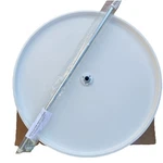 Lazy Susan Tier Full Circle 28 Inch Rev-a-shelf Classic Large White Adjustable. Fixed Price $42.50.